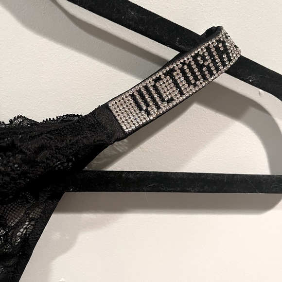 VS Rhinestone Strap Thong - Picture 3 of 3